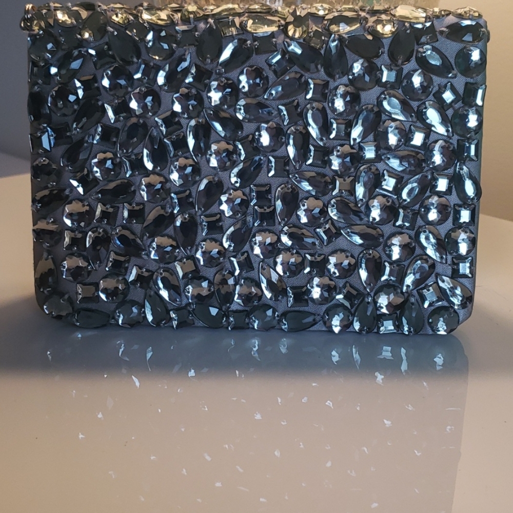 Banana Republic Bejeweled clutch/crossbody